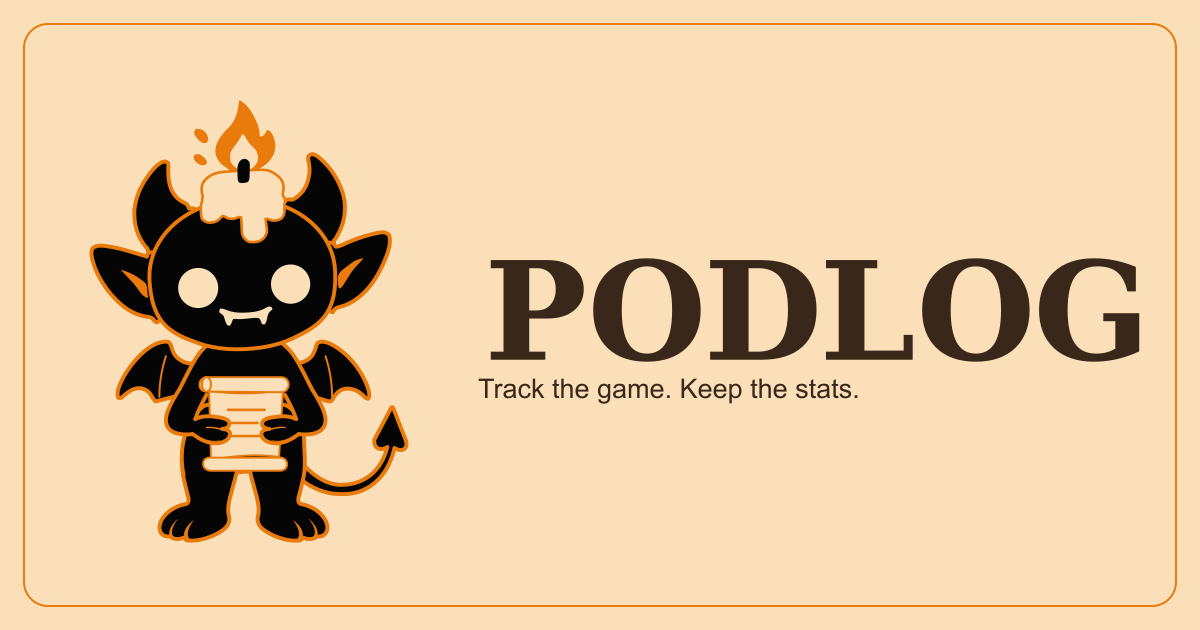 PodLog | Commander Life Tracker and Pod Stats